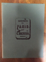 Eaux-fortes sur Paris par C. Meryon, MDCCCLII. sous étui et chemise. Format in folio