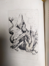 Olivier, Jacques. Alphabet de l\'imperfection et malice des femmes, reveu, corrigé, et augmenté d\'un friand dessert... Dédié à la plus mauvaise du monde. Paris, Barraud, 1876. Relié
