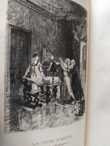 Hoffmann. Contes. Jouaust, Librairie des Bibliophiles, Paris, 1883. Relié. eaux-fortes
