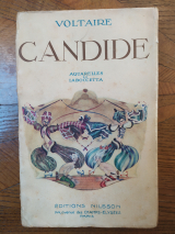 VOLTAIRE. LABOCCETTA, Mario (illus.) Candide. Paris, Éditions Nilsson, n. d. Broché.