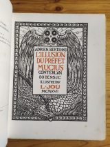 Bertrand, Adrien. L\'Illusion du préfet Mucius. Conte de l\'an 80 de NS J.C. Illustré par L. Jou. MCMXVII. Berger-Levrault. Nancy, Paris et Strasbourg, 1919