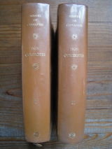 CERVANTES SAAVEDRA, Miguel (de) Don Quichotte de la Manche. Paris, L\'Ambassade du Livre, 1961. Deux tomes en deux volumes dans une reliure de l\'éditeur. Illustré.