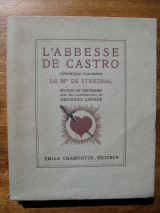 Stendhal. Lepape, George (ill.) L\'abbesse de Castro. Paris, Émile Chamontin, 1942. Broché.