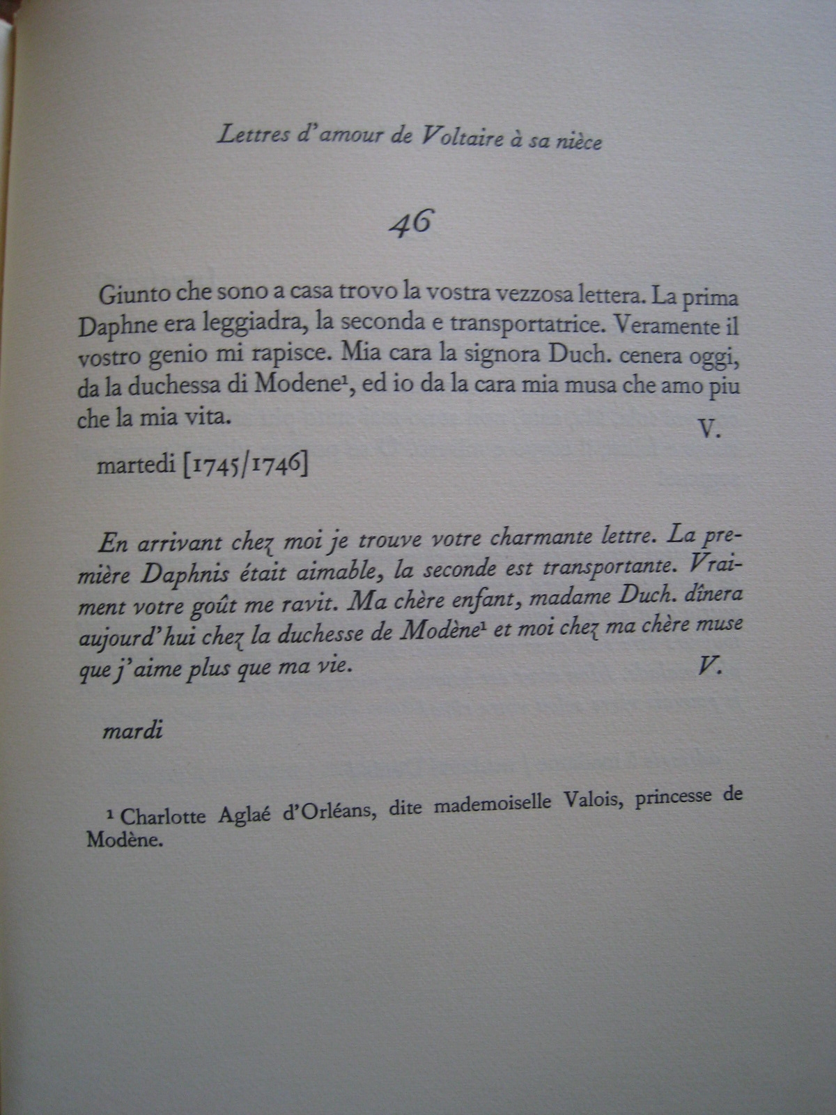 Voltaire Lettres D Amour De Voltaire A Sa Niece Plon Paris 1957 Livres Rares Et Anciens