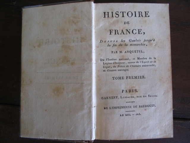Histoire de France depuis les Gaulois jusqu'a la mort de Louis XVI. 12
